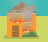 house fire