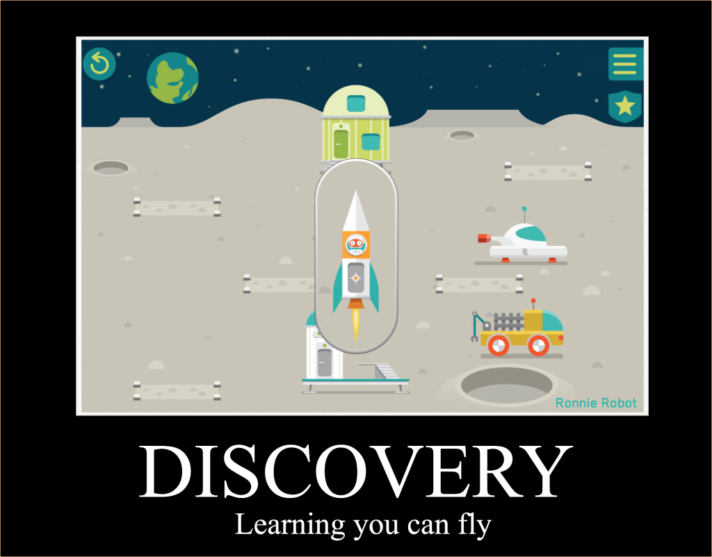 discovery is learning that you can fly